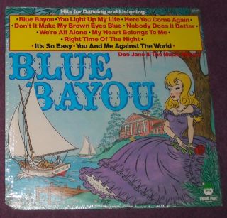 SEALED Dee Jane The Music Makers Blue Bayou LP Easy