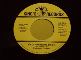 Obscure Country Coleman ONeal Old Fashioned Baby 7