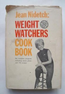 1966 Jean Nidetch Weight Watchers Cook Book w DJ