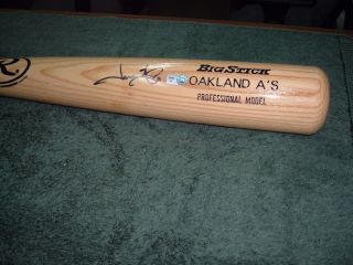 Jason Giambi Autographed New Rawlings Big Stick Pro Bat w COA