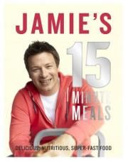 Jamies 15 Minute Meals Hardback by Jamie Oliver book cover  Buy