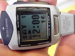 Japan Casio Wrist Camera Digital Men Watch Alarm Chrono 2220