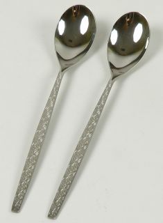 Noritake Japan Allegro Stainless Steel 18 8 Flatware Iced Tea Spoons