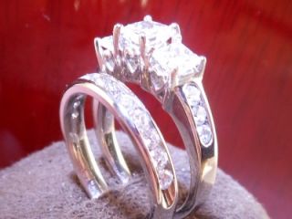Jared Certified Colorless 2 CTW Princess Cut Diamond Engagement Ring