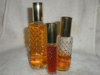 Vintage Armani Glass Spray Bottle Idole Roll on Perfume Cologne Free