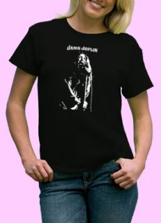 Janis Joplin Women Ladies Shirt Rock Punk Retro s XL Music Pop Soul 60