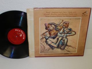 Ravel Roussel Jean Martinon Chicago LP RCA LSC 2806 WD VG Stereo Album