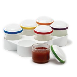 Baby Food Storage Flexable Jars And Stackable Freezer Tray Feeding