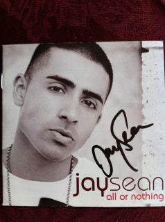 All or Nothing by Jay Sean Bonus CD Signed Autographed 602527245164