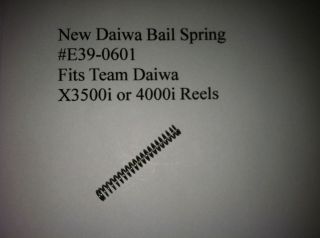 New Daiwa Bail Spring for Team Diawa X3500I or 4000i E39 0601