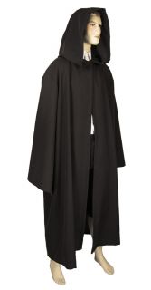 Jedi Sith Anakin Emperor Costume Wizard Dark Lord Cloak Adult Monk