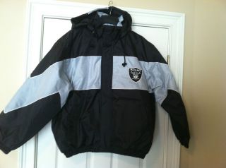Oakland Raiders Jeff Hamilton Brand Jacket Great Jacket Brand New w