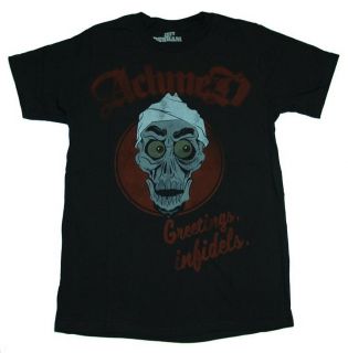 New Licensed Jeff Dunham Achmed Greetings Infidels Adult T Shirt s M L