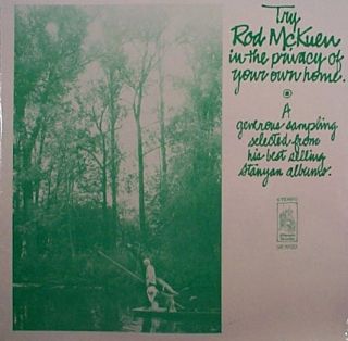 Rod McKuen in The Privacy of Your Home Stanyon SEALED