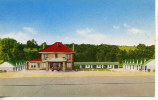 Jefferson City Missouri Veits Motel Restaurant Linen Advertising