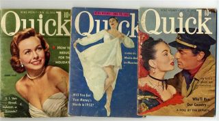  Magazines 1951 52 Debby Reynolds Zsa Zsa Jeanne Crain Jeanmarie Peck