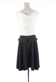 1395 Jean Paul Gaultier Chic Black Wool Skirt IT42 New