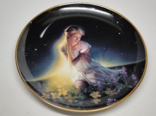 Crystal Maiden Crystal Power Jeane Dixon The Franklin Mint Plate