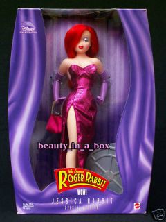 Jessica Rabbit Who Framed Roger Rabbit Disney Barbie Doll