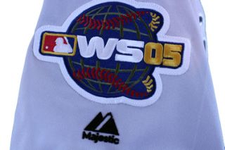 Jermaine Dye Autographed Chicago White Sox Jersey 05 WS MVP Schwartz