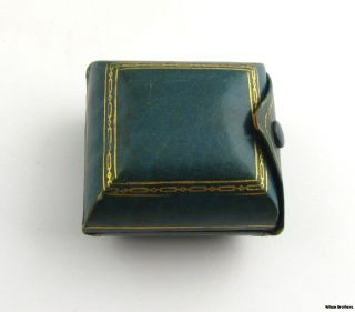 Fancy Jewelry Box Vintage Ring Earring Box Snap Button Closure