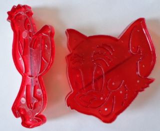  COMPLETE SET of 6 LOEWS Incorporated TOM and JERRY MGM Cookie Cutters