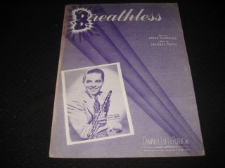 Breathless 1942 Jerry Wald Eddie Cherkose Jacques Press 4330