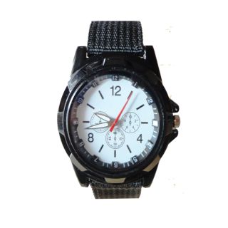 Military Army Fabric and Silicone Band Strap Sports Mens Watch