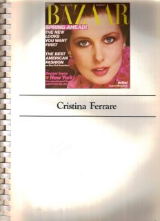  Vogue Cosmopolitan Christie Brinkley Jerry Hall Rene Russo 81