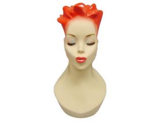 Mannequin Head Bust Wig Hat Jewelry Display Tinaw