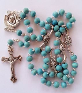 Catholic Rosary Beads Necklace Jerusalem Icon Religious Cross Pendants