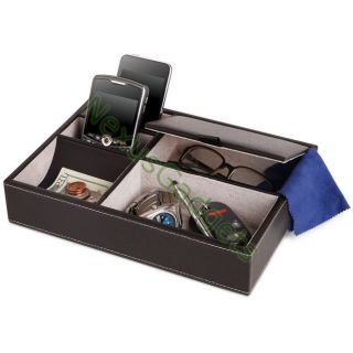  Compartment Valet Jewelry Box Perfect dresser tray or office organizer