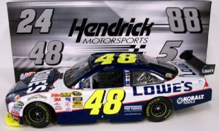 Jimmie Johnson 2010 Lowes Impala 1 24 Action NASCAR Diecast in Stock