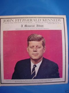 Vintage JFK Memorial Tribute Record VGC