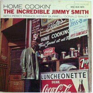 Jimmy Smith Home Cookin LP VG VG Blue Note Hammond Organ