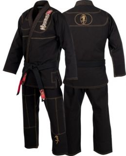 Hayabusa Pro Jiu Jitsu Gi Black A0 bjj Kimono Uniform
