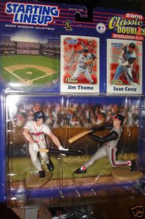 Jim Thome Sean Casey Figures 2000 Classic Doubles