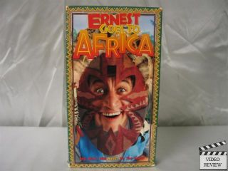 Ernest Goes to Africa VHS Jim Varney Linda Kash 723952075185