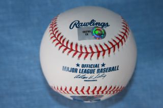 Joe Mauer Autographed Rawlings Official Baseball Minnesota Twins MLB