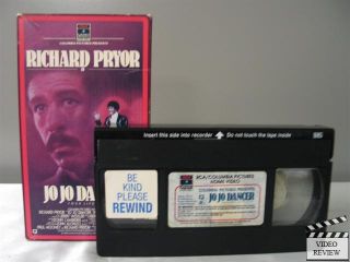Jo Jo Dancer Your Life Is Calling VHS Richard Pryor