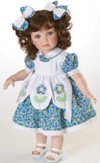  Osmond DELILAH DAISIES Porcelain Doll COA signed by JoAnn Pohlman Save