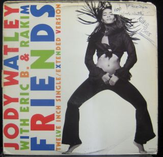 Jody Watley Eric B Rakim Friends 12 VG MCA 23956 Vinyl 1989 Record