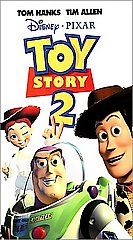  Story 2 Very Good VHS Tim Allen Jodi Benson Joan Cus John Lasseter Ash