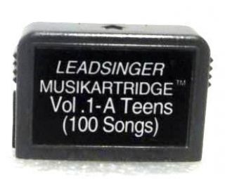 Leadsinger Musikartridge Vol 1 A Teens 100 Song Chip