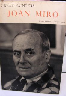 Joan Miro Text by Andre Verdet 1957 Kister Geneva