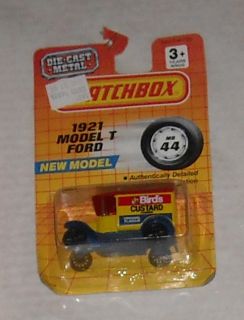 1990 Matchbox 1921 Model T Ford 44 Diecast Oss
