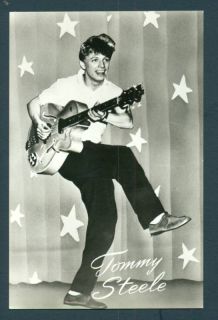 S4284 Movie Star Real Photo Postcard Tommy Steele