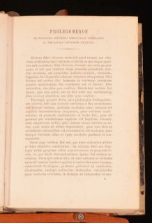 1868 75 4VOL Johann Baptist Franzelin Tractatus Sacramentis Deo Uno