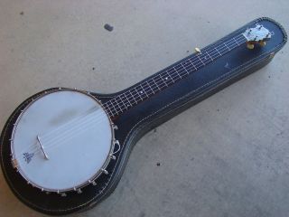 Antique John C Haynes 301 Bay State 5 String Open Back Banjo