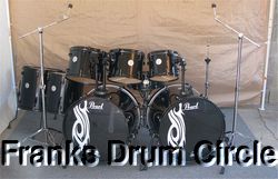 Pearl Joey Jordison Limited Edition 8 Piece Double Bass Drum Set w